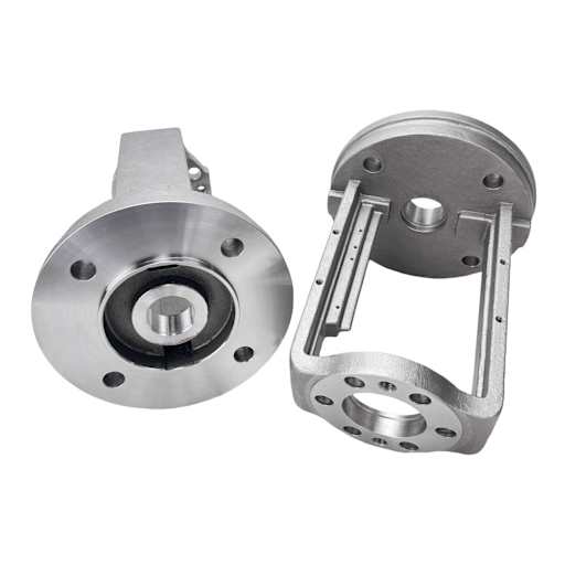 Pump and valve casting parts for stainless pump bodies, valve bodies, and fluid control components